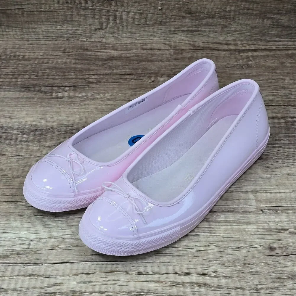 Converse Chuck Taylor All Star Dainty Ballerina Women's 10 Pink Patent Leather